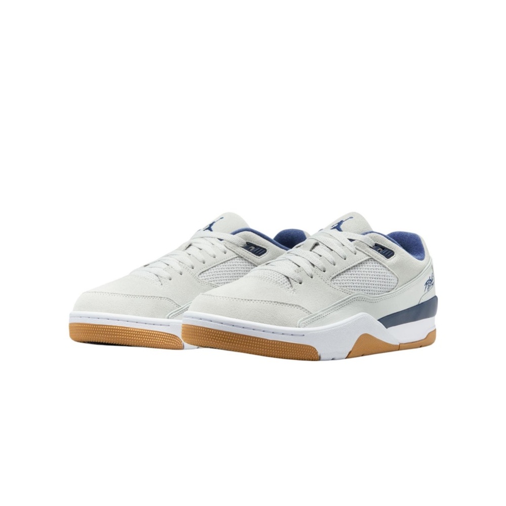 Men’s Jordan Flight Court Sneakers Neutral gray/Midnight Navy 10